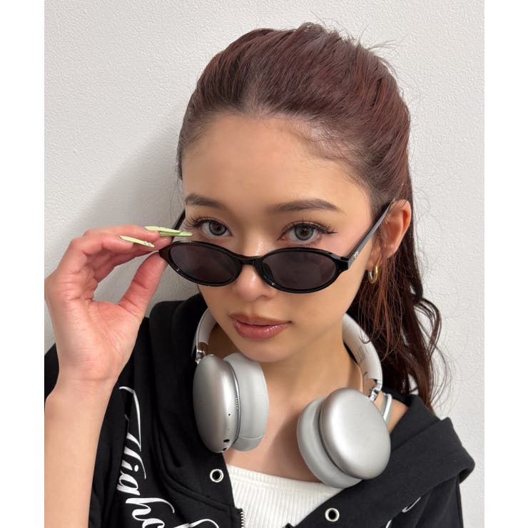 ハートデザインナローフレームアイウェア | WEGO【MEN】 | 詳細画像3 