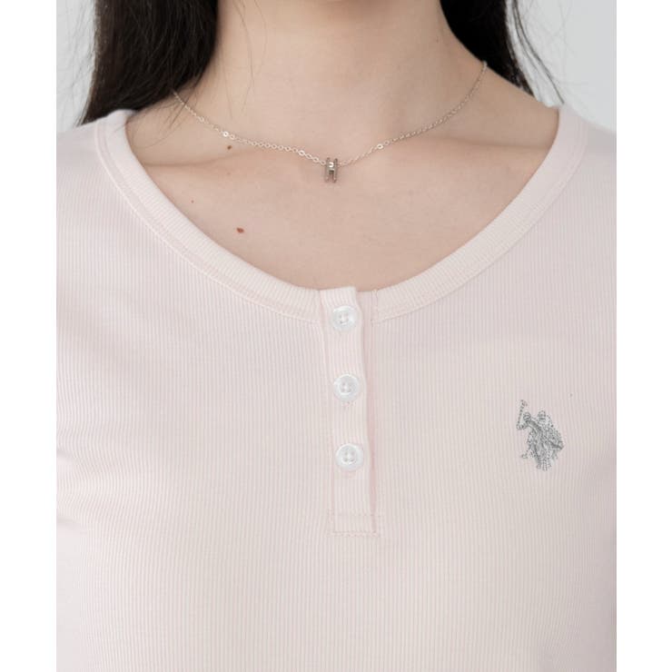 別注USPOLOヘンリーネックT | WEGO【WOMEN】 | 詳細画像6 