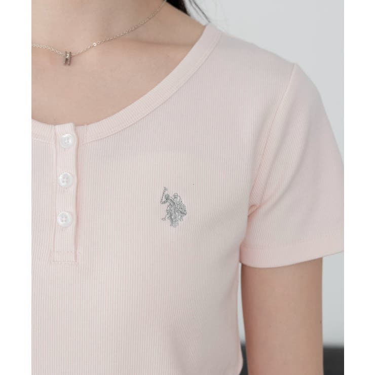 別注USPOLOヘンリーネックT | WEGO【WOMEN】 | 詳細画像7 