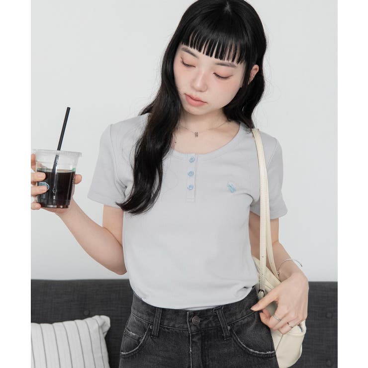 別注USPOLOヘンリーネックT | WEGO【WOMEN】 | 詳細画像24 
