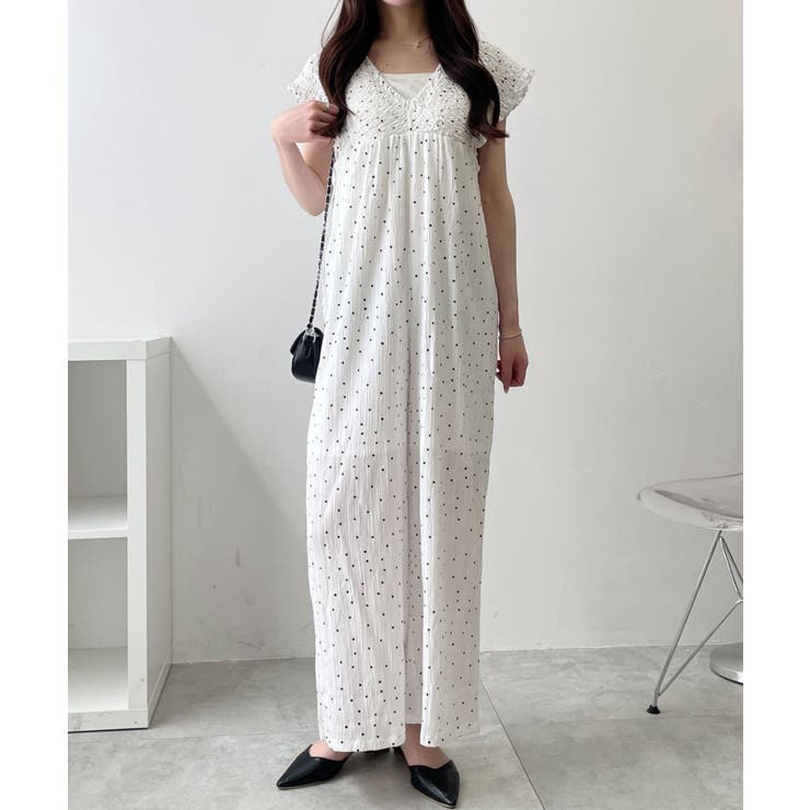 柄1 | シャーリングサロペット | WEGO【WOMEN】