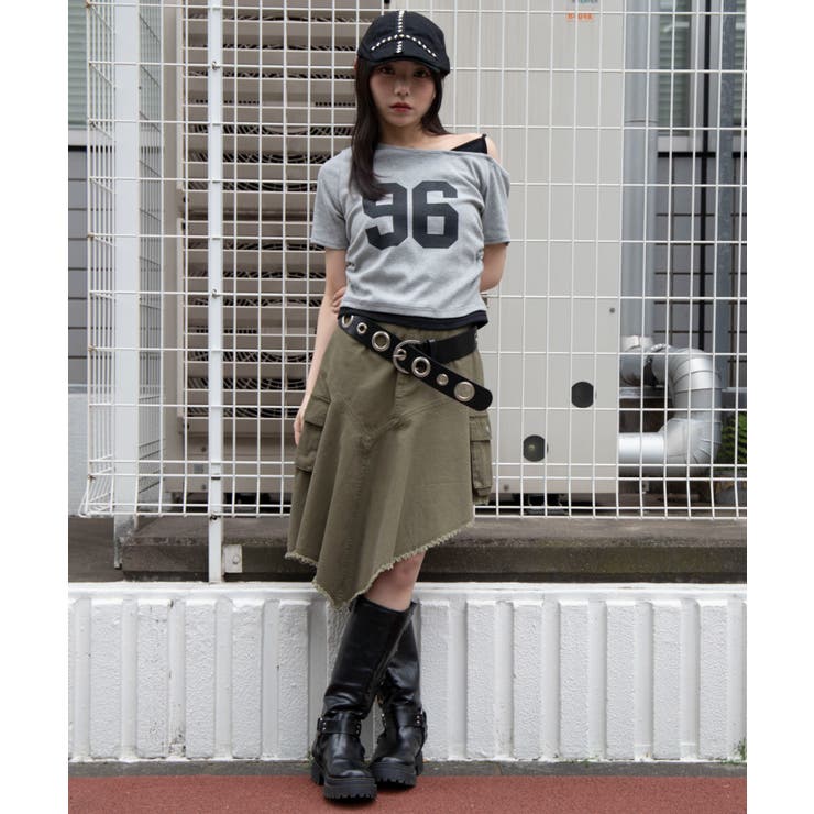 レイヤードドッキングワンショルちびT | WEGO【WOMEN】 | 詳細画像24 
