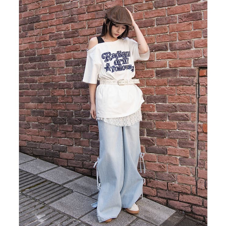 タンクレイヤードワンショルビッグT | WEGO【WOMEN】 | 詳細画像2 