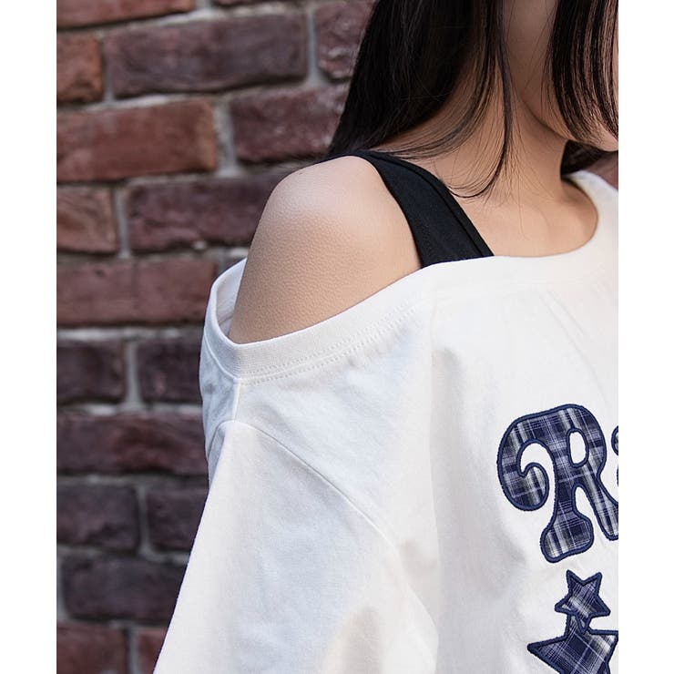 タンクレイヤードワンショルビッグT | WEGO【WOMEN】 | 詳細画像6 