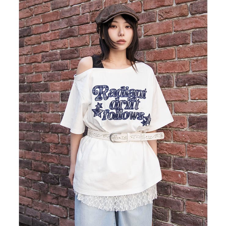 タンクレイヤードワンショルビッグT | WEGO【WOMEN】 | 詳細画像9 