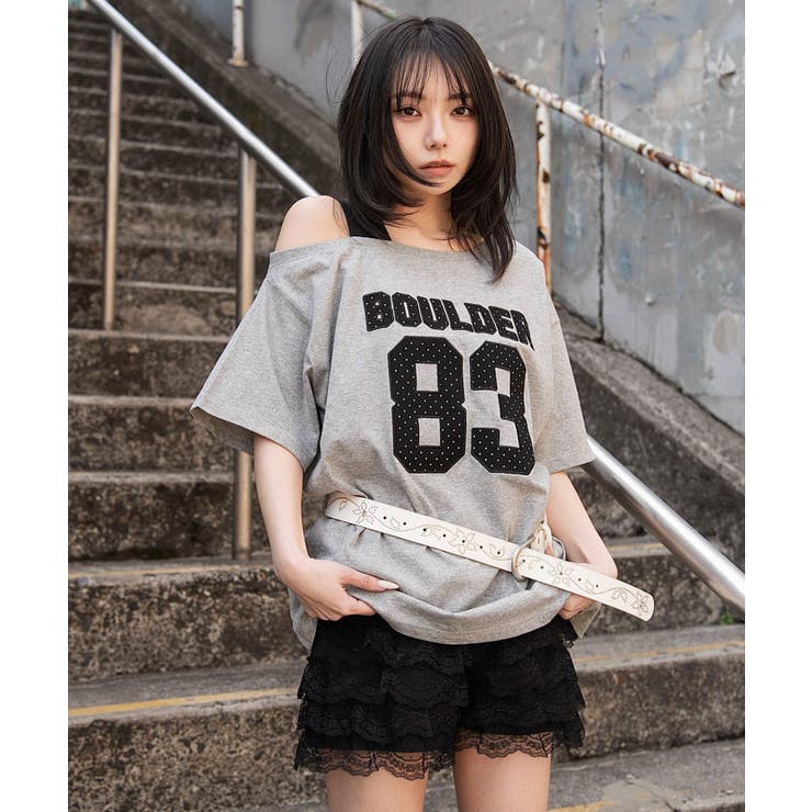 タンクレイヤードワンショルビッグT | WEGO【WOMEN】 | 詳細画像18 
