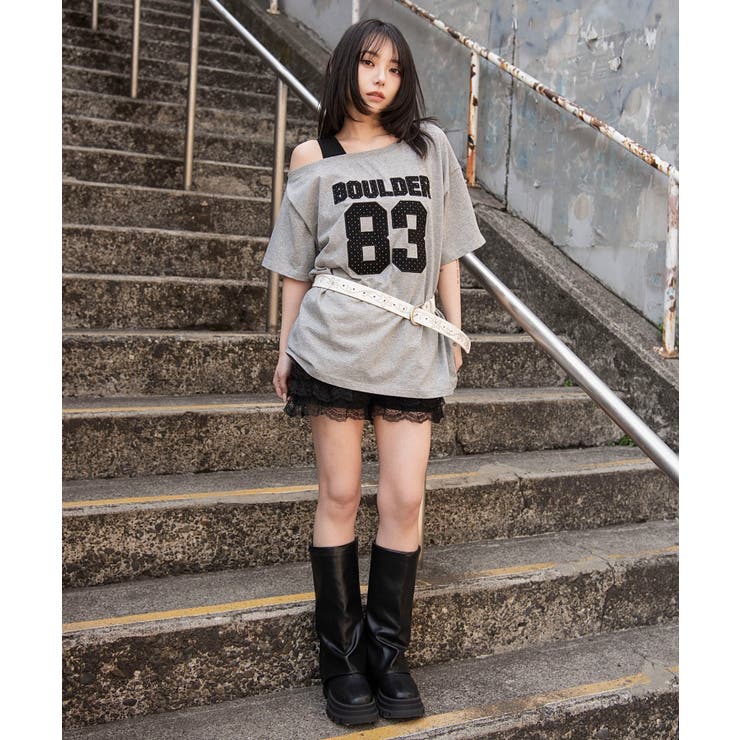 タンクレイヤードワンショルビッグT | WEGO【WOMEN】 | 詳細画像20 