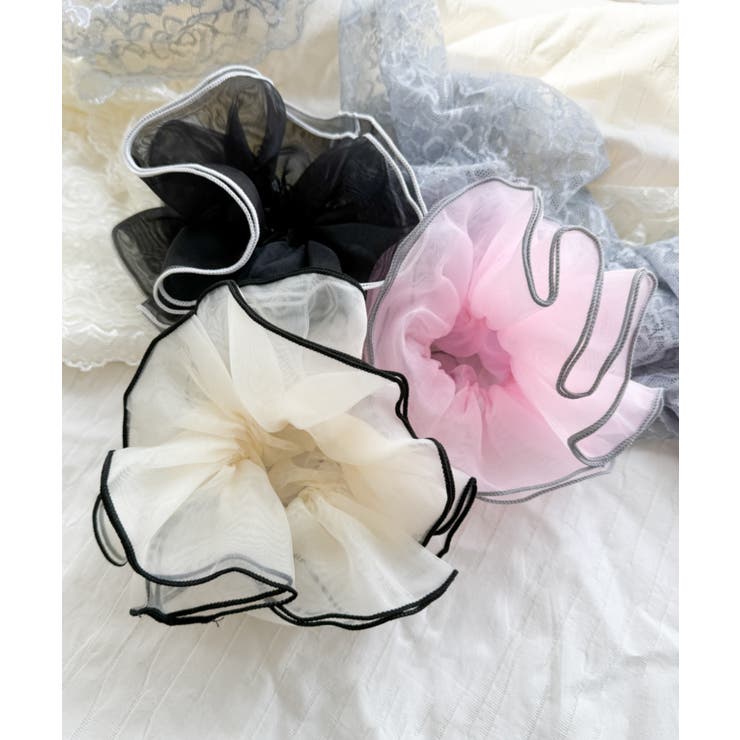 LシアーパイピングBIGシュシュ | WEGO【WOMEN】 | 詳細画像2 