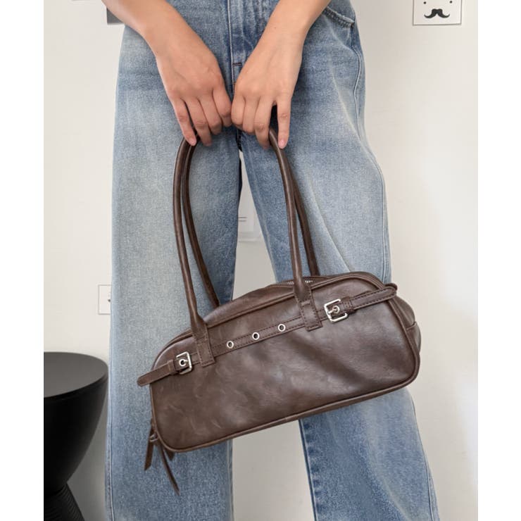 ベルトデザインボストンバッグ | WEGO【WOMEN】 | 詳細画像3 