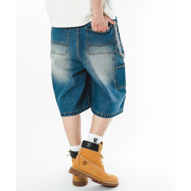 ダブルニーデニムショーツ | WEGO【MEN】 | 詳細画像11 