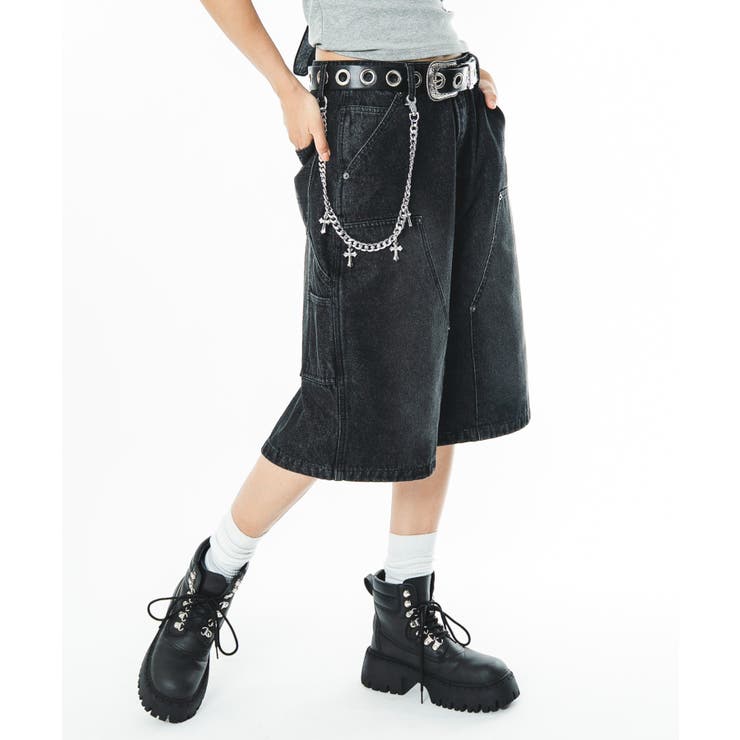 ダブルニーデニムショーツ | WEGO【MEN】 | 詳細画像24 