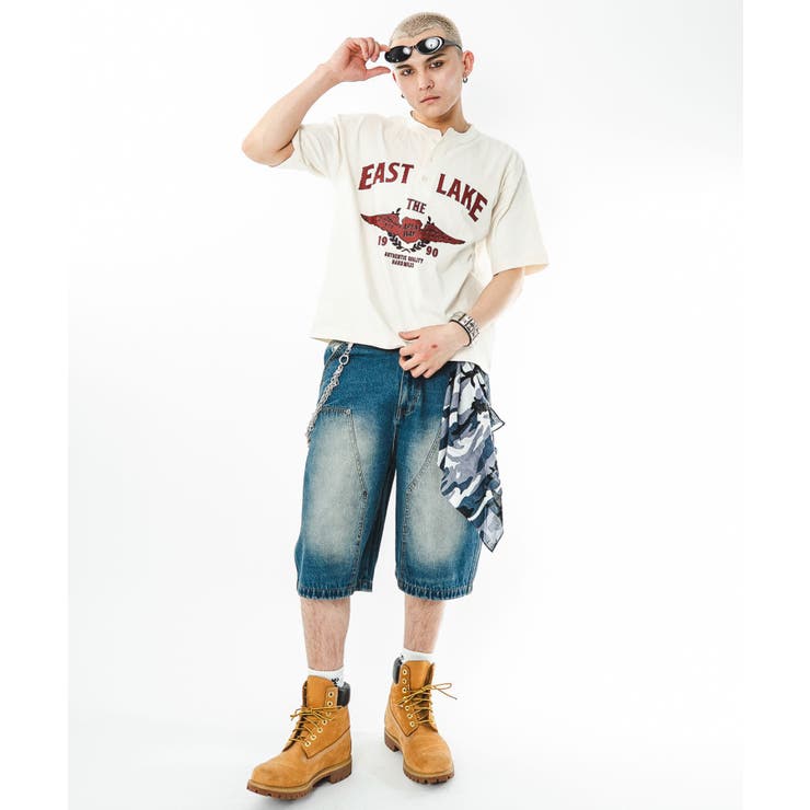 グラフィックヘンリーネックT(SS) | WEGO【MEN】 | 詳細画像11 