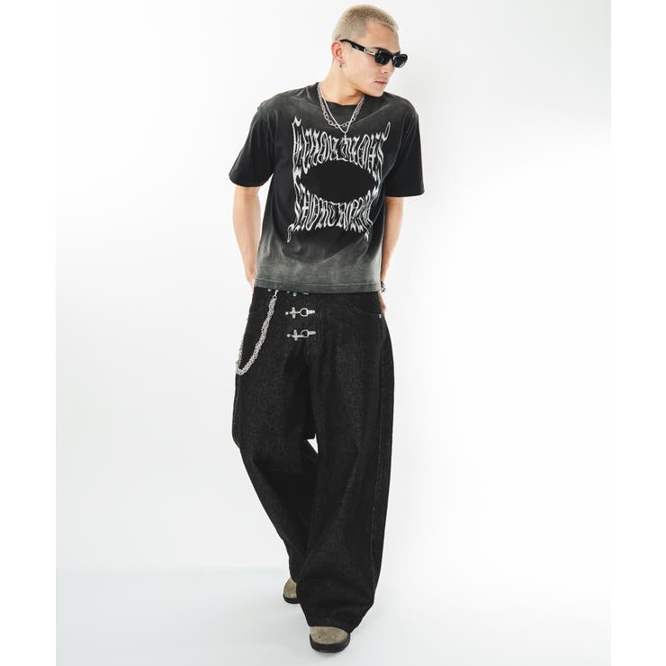 ファイヤーマンバギーデニムパンツ | WEGO【MEN】 | 詳細画像3 