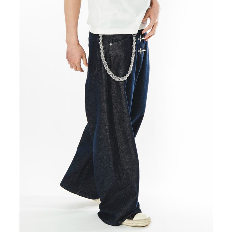 ファイヤーマンバギーデニムパンツ | WEGO【MEN】 | 詳細画像9 