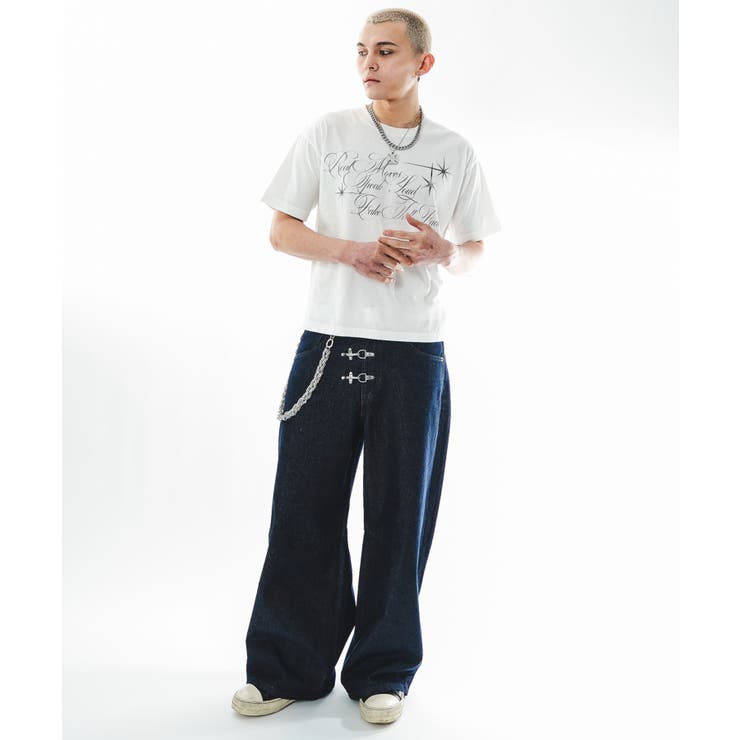 ファイヤーマンバギーデニムパンツ | WEGO【MEN】 | 詳細画像12 