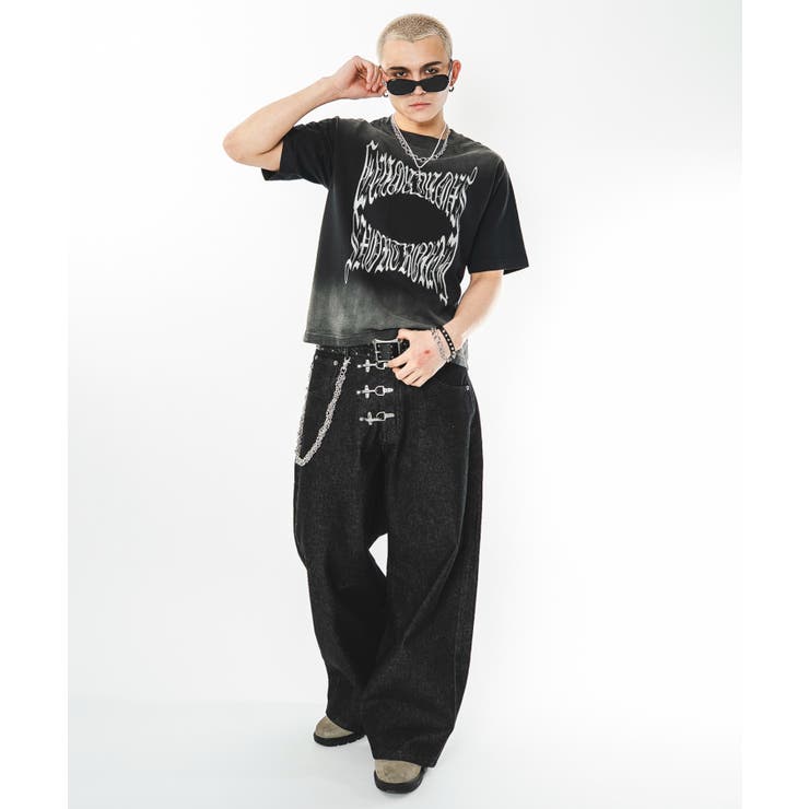 ファイヤーマンバギーデニムパンツ | WEGO【MEN】 | 詳細画像17 
