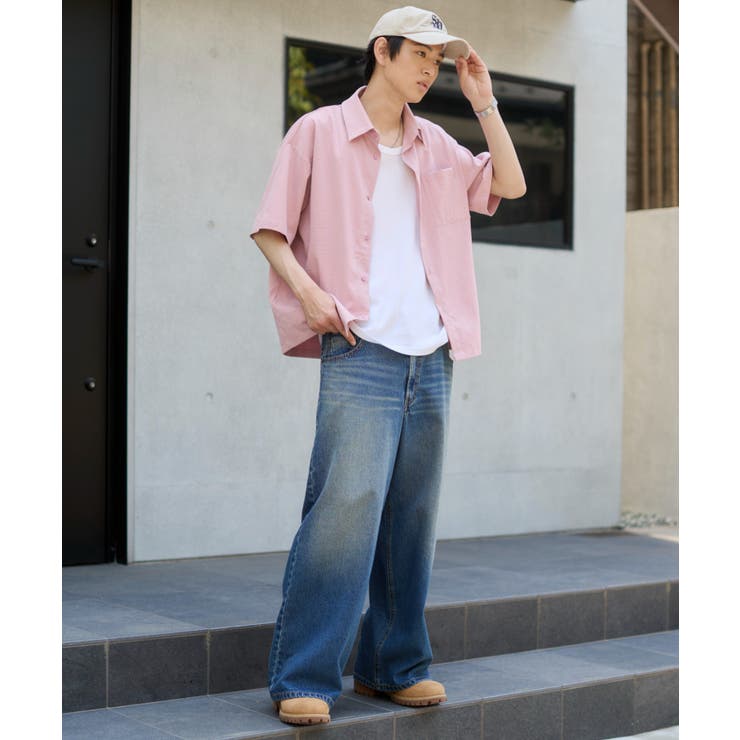 クロップドSSムジシャツ | WEGO【MEN】 | 詳細画像3 