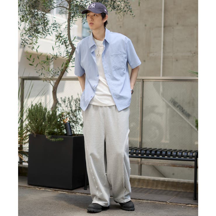クロップドSSムジシャツ | WEGO【MEN】 | 詳細画像14 