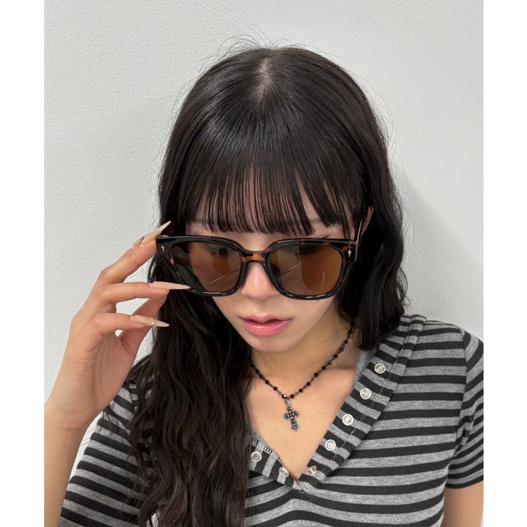柄1 | ミニモチーフカラーレンズアイウェア | WEGO【MEN】
