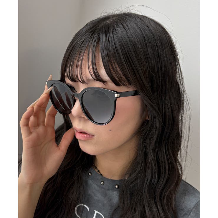 ブラック | BIGボストンカラーレンズアイウェア | WEGO【MEN】