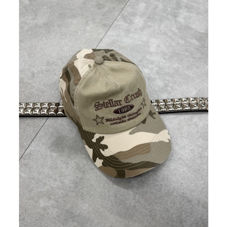 カモフラバイカラーロゴキャップ | WEGO【MEN】 | 詳細画像5 
