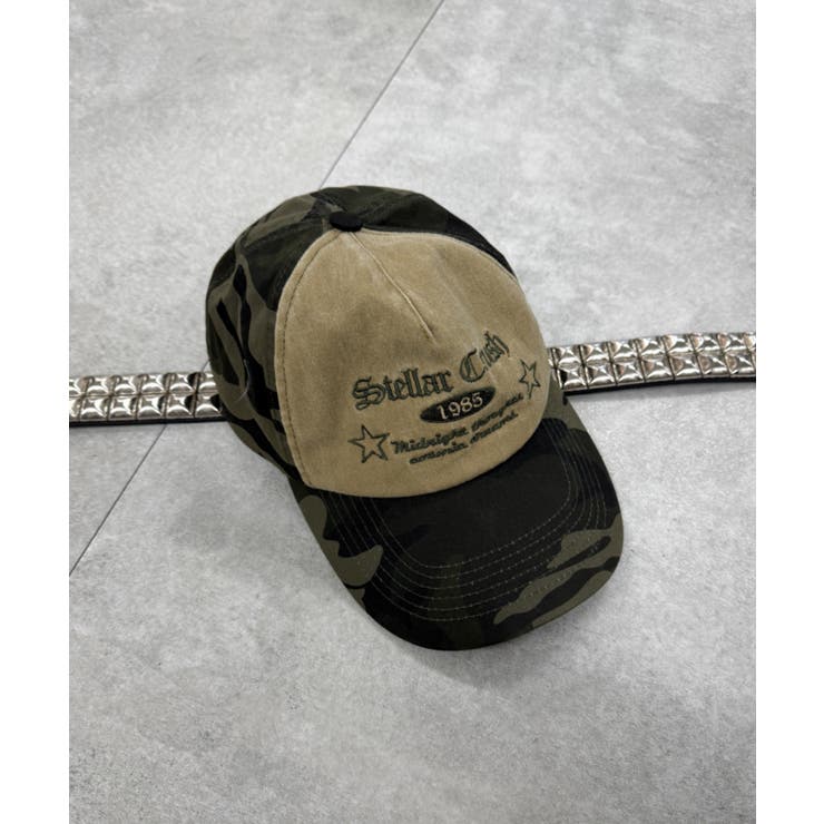 カモフラバイカラーロゴキャップ | WEGO【MEN】 | 詳細画像8 