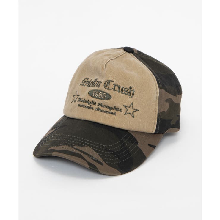 カモフラバイカラーロゴキャップ | WEGO【MEN】 | 詳細画像10 