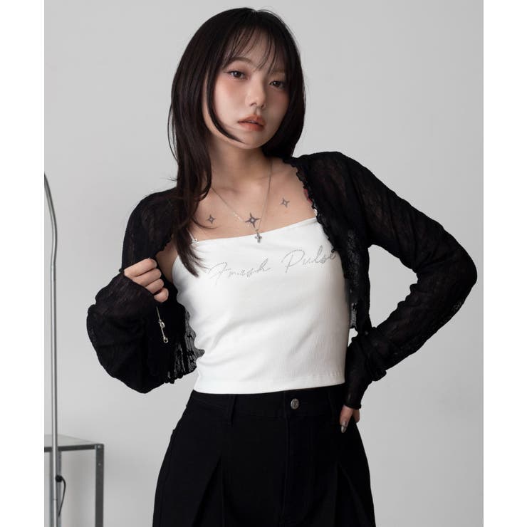 グラフィックカップインショートキャミ | WEGO【WOMEN】 | 詳細画像8 