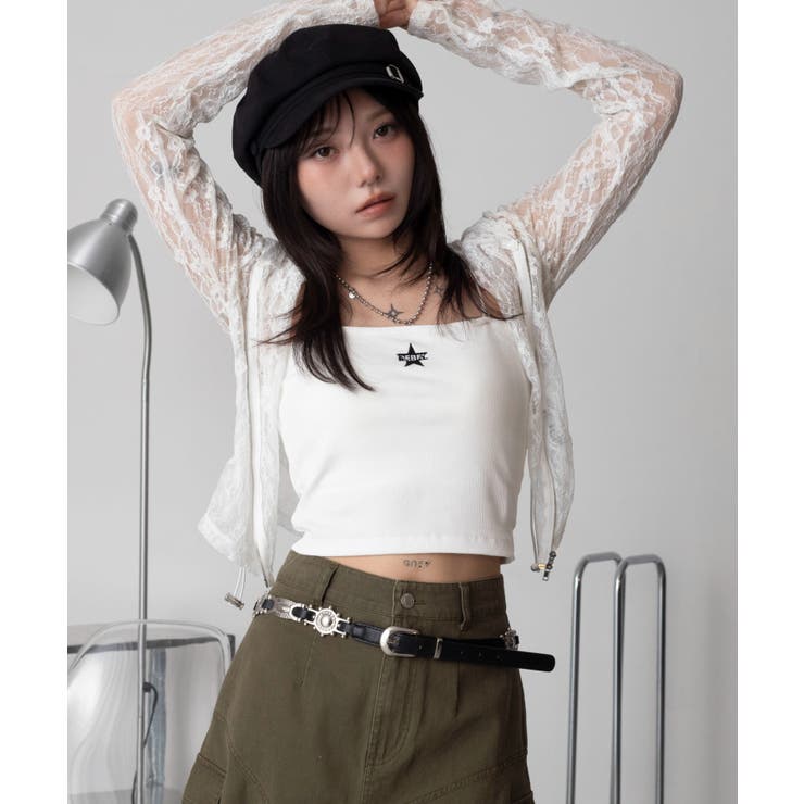 グラフィックカップインショートキャミ | WEGO【WOMEN】 | 詳細画像14 