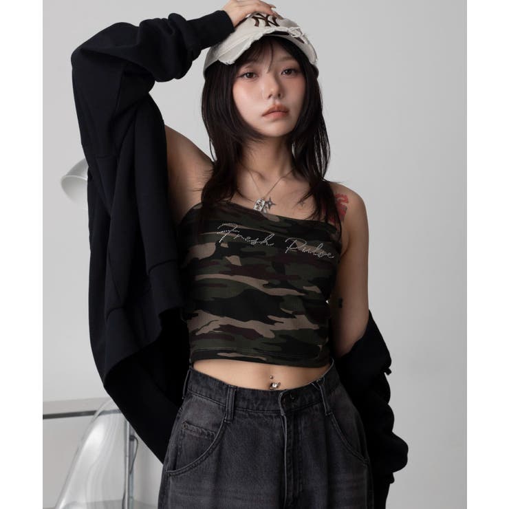 グラフィックカップインショートキャミ | WEGO【WOMEN】 | 詳細画像21 