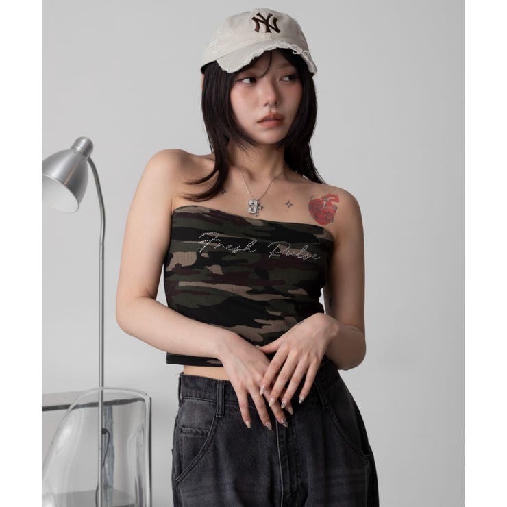 グラフィックカップインショートキャミ | WEGO【WOMEN】 | 詳細画像23 