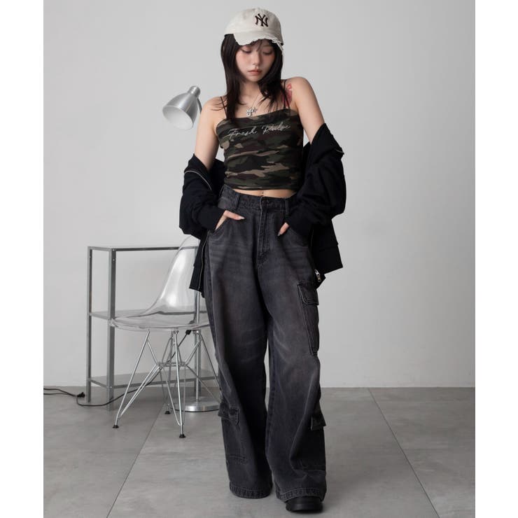 グラフィックカップインショートキャミ | WEGO【WOMEN】 | 詳細画像28 