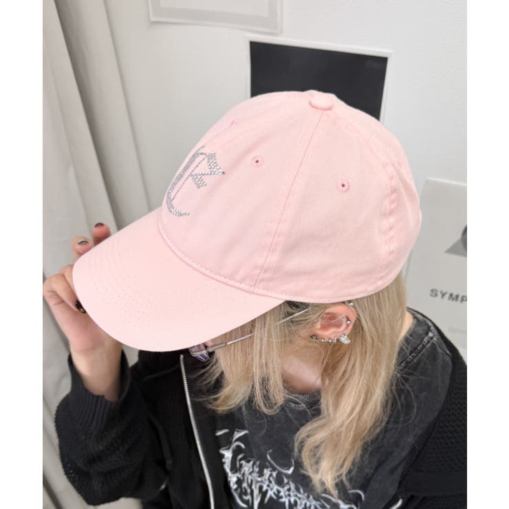 ラインストーンロゴキャップ | WEGO【MEN】 | 詳細画像3 
