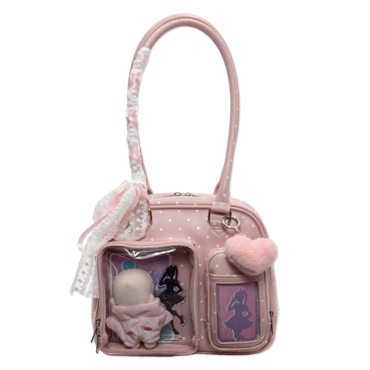 きらふわスイートドットぬい痛ボストンバッグ | WEGO【WOMEN】 | 詳細画像5 