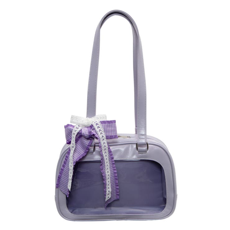 ライトパープル | めるふわぬい痛ボストンバッグ | WEGO【WOMEN】