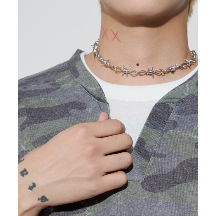 キーネックフェイクレイヤードT(SS) | WEGO【MEN】 | 詳細画像7 