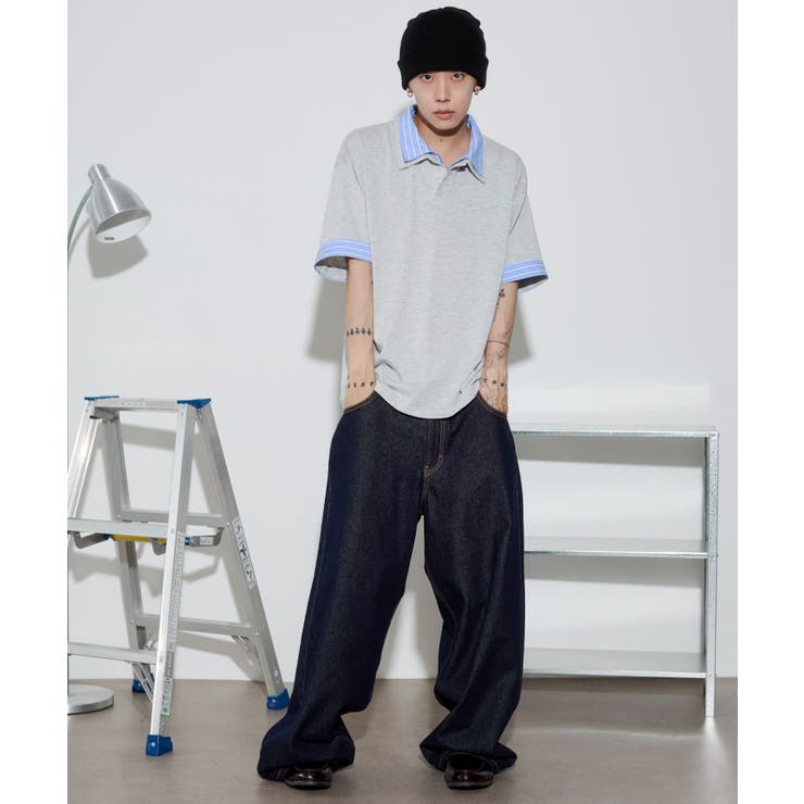 シャツレイヤードT(SS) | WEGO【MEN】 | 詳細画像3 