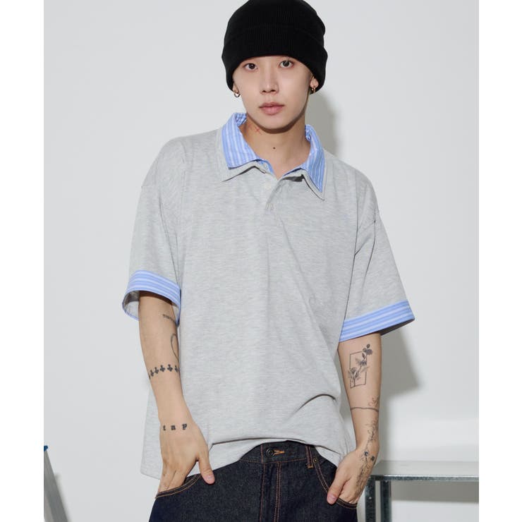 シャツレイヤードT(SS) | WEGO【MEN】 | 詳細画像14 