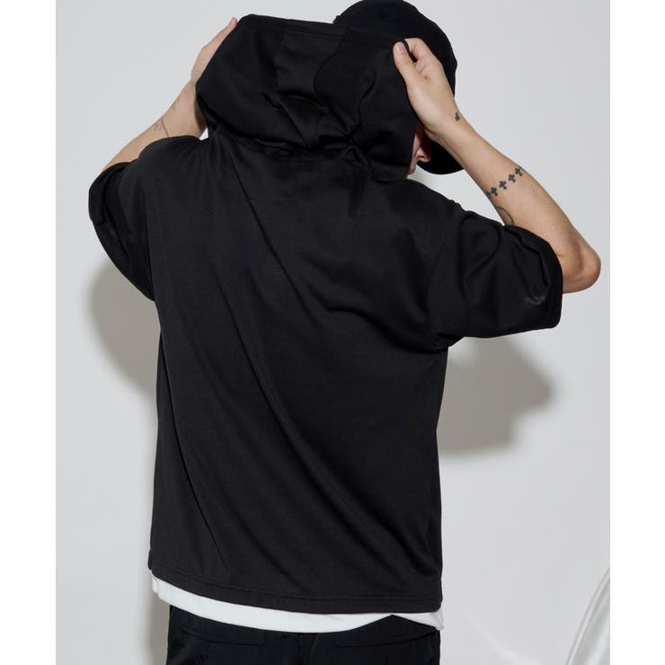 フェイクレイヤードTパーカー | WEGO【MEN】 | 詳細画像21 