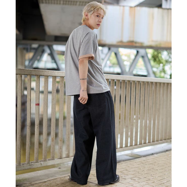 バイカラーロゴT(SS) | WEGO【MEN】 | 詳細画像12 