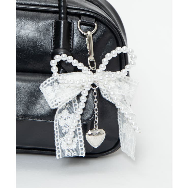 レイヤーリボンチャーム付きボストンバッグ | WEGO【WOMEN】 | 詳細画像26 