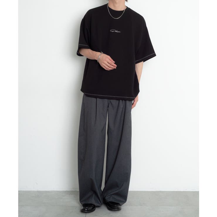 カラーステッチワンポイントT(SS) | WEGO【MEN】 | 詳細画像4 
