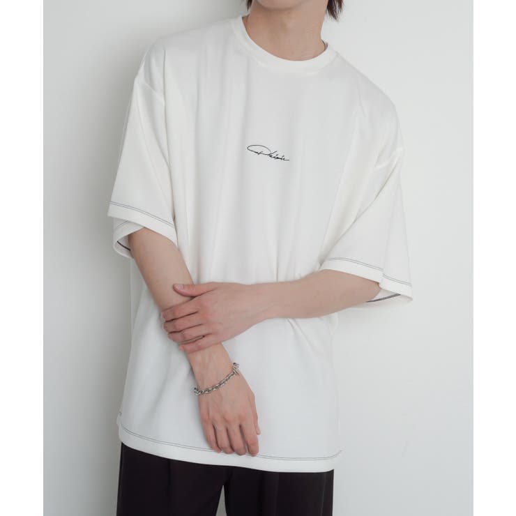 カラーステッチワンポイントT(SS) | WEGO【MEN】 | 詳細画像14 