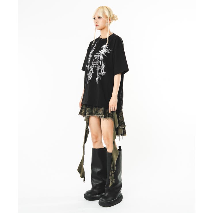 トライバルロゴヘンリーネックT(SS) | WEGO【MEN】 | 詳細画像40 