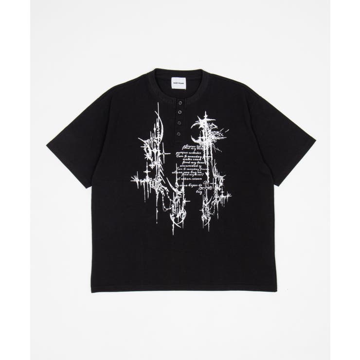 トライバルロゴヘンリーネックT(SS) | WEGO【MEN】 | 詳細画像44 