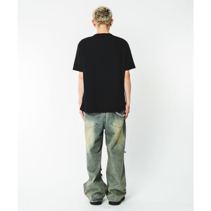 ワッフルクロスロゴヘンリーネックT(SS) | WEGO【MEN】 | 詳細画像42 