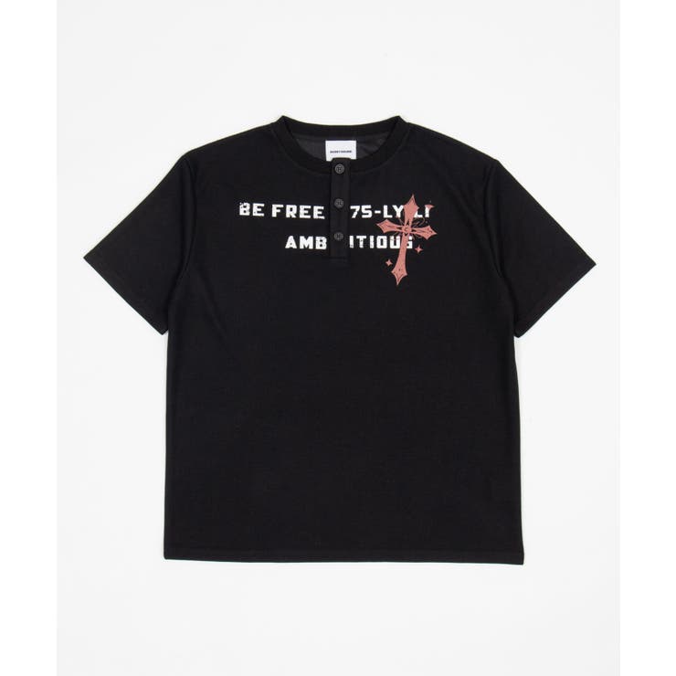 ワッフルクロスロゴヘンリーネックT(SS) | WEGO【MEN】 | 詳細画像49 