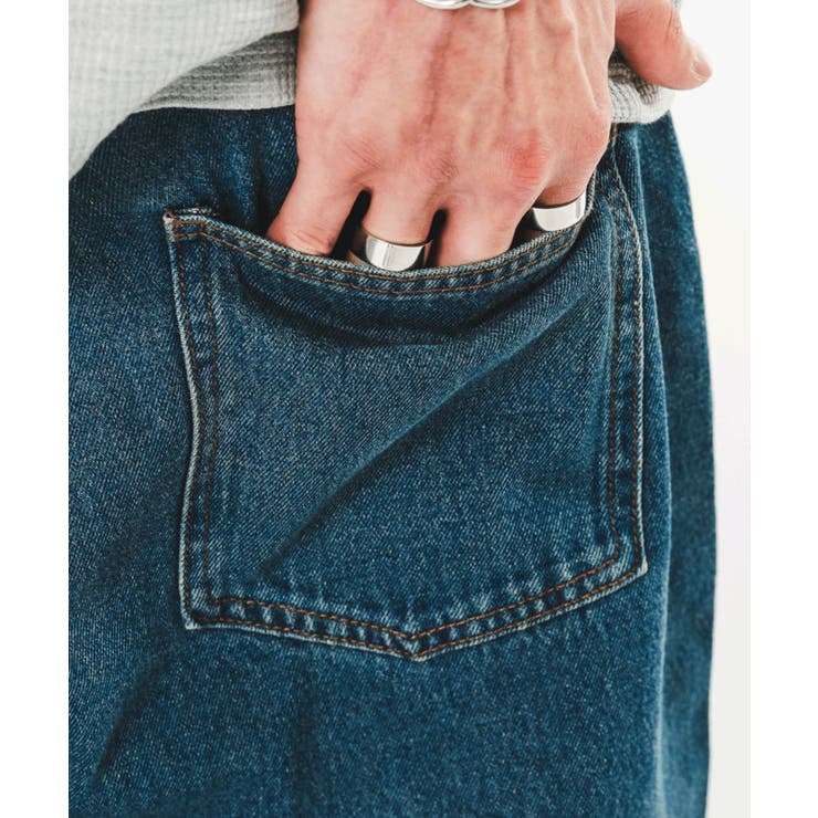 ブリーチグラデーションデニムパンツ | WEGO【MEN】 | 詳細画像5 