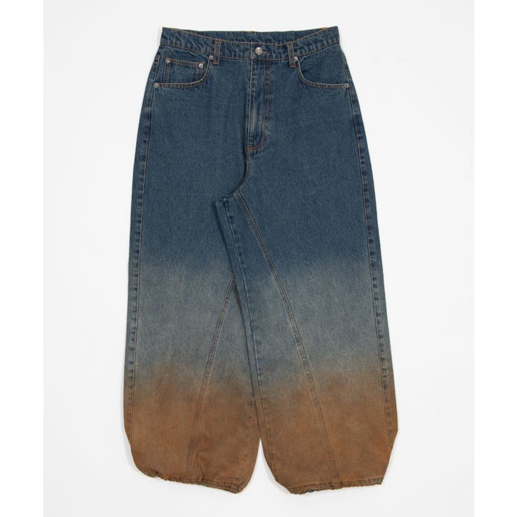 ブリーチグラデーションデニムパンツ | WEGO【MEN】 | 詳細画像32 