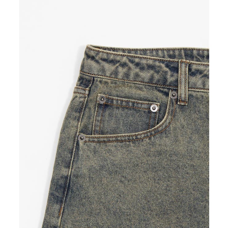 ジャージレイヤードダメージデニムパンツ | WEGO【MEN】 | 詳細画像35 